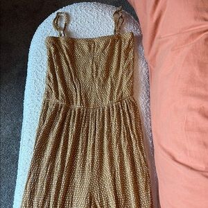 Billabong Gold Jumpsuit
